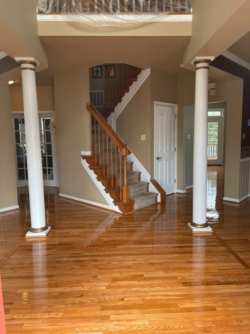 Gunstock floor staining in ellicott city md